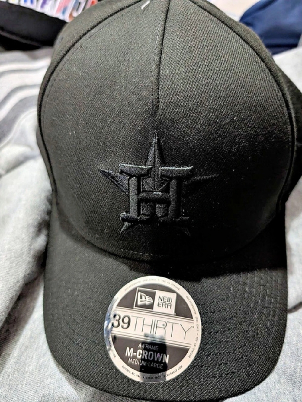 New Era Houston Astros New Era 39THIRTY M-Crown Flex Hat